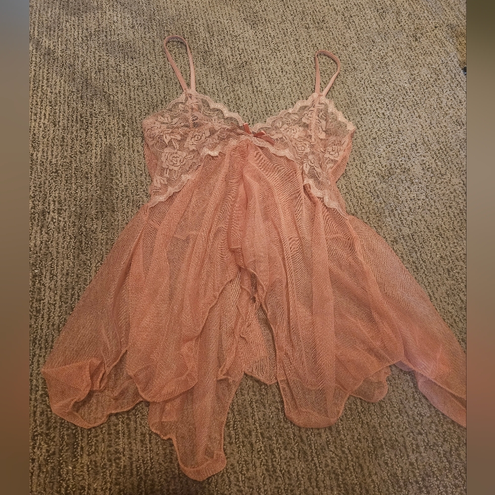 Light Pink Lingerie slip Dress